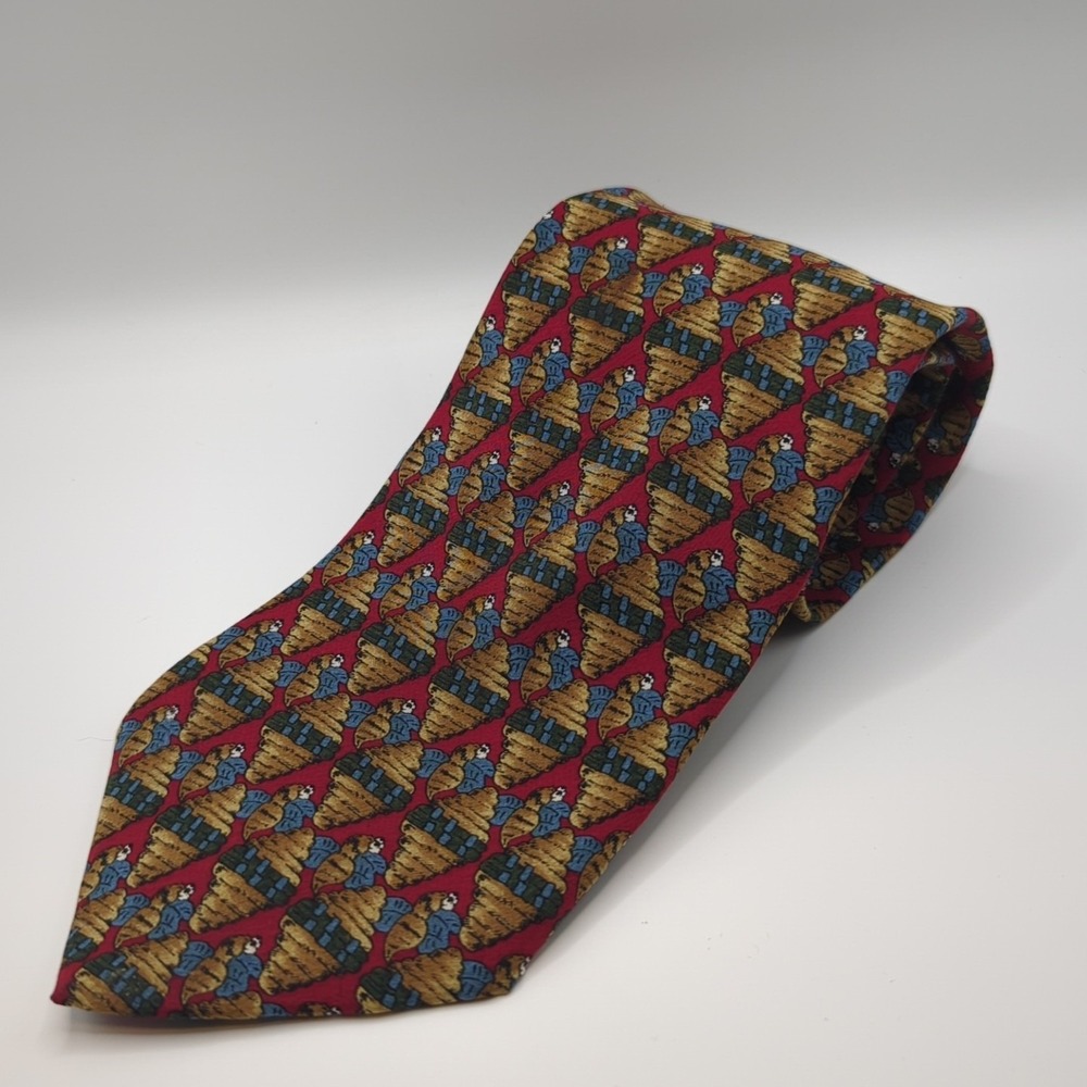 Vintage Jerry Garcia Silk Tie "Bees Collection" Made‎ in USA - 55"L - 3.5"W